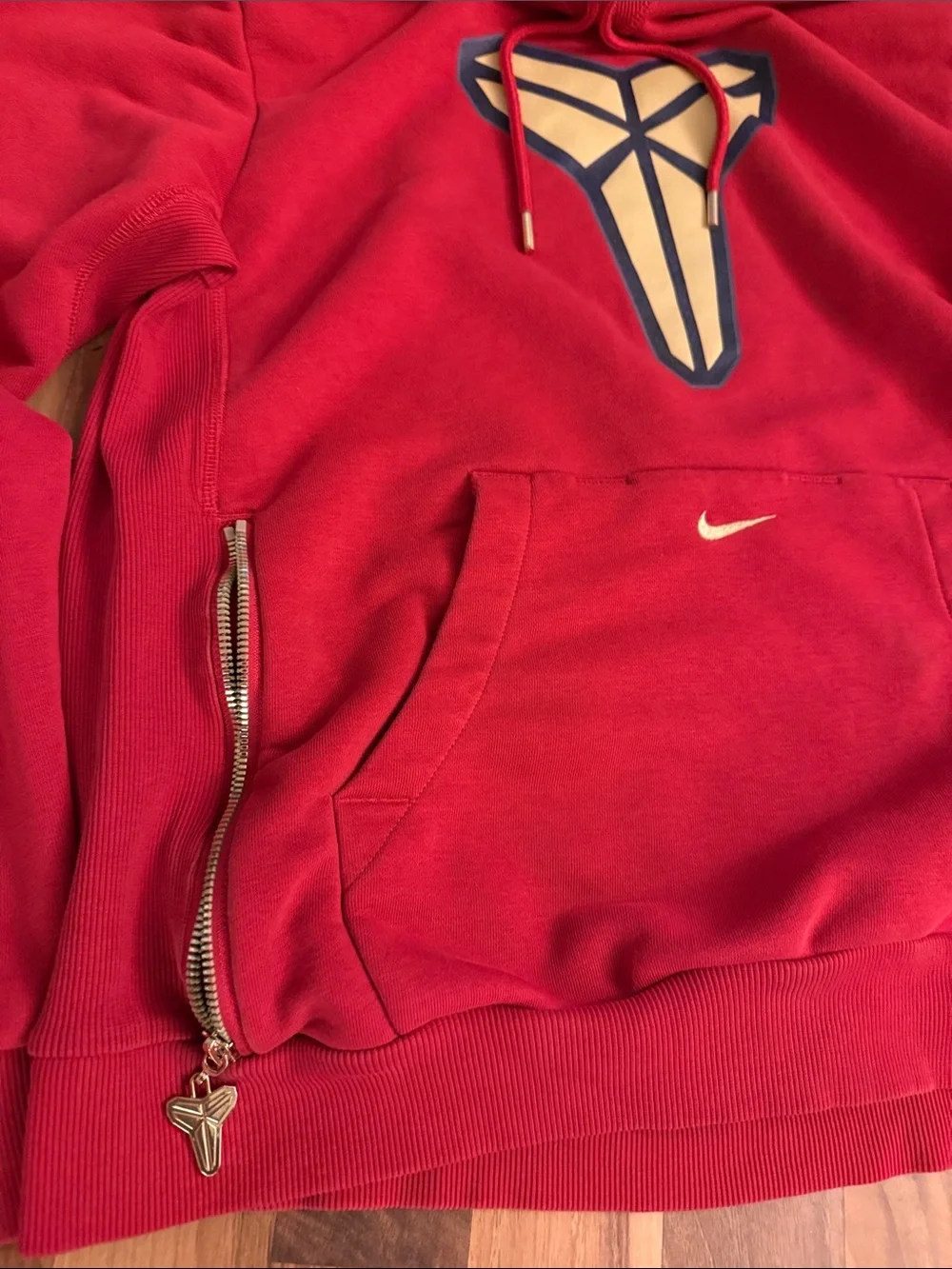 Nike Men’s Red Hoodie with Kobe Logo
